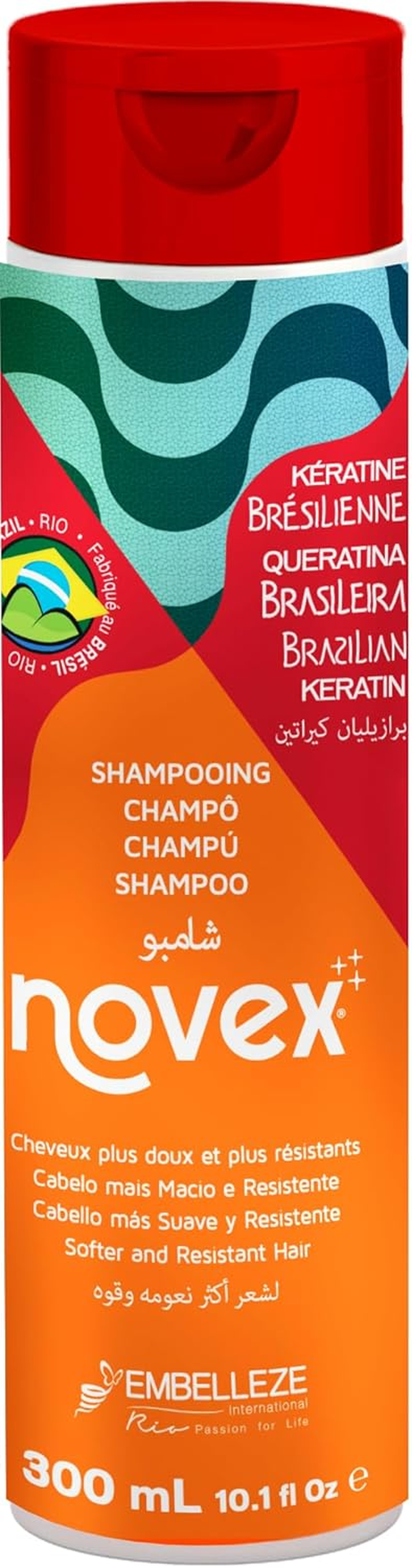 Brazilian Keratin by Novex Shampoo 300Ml image number 3