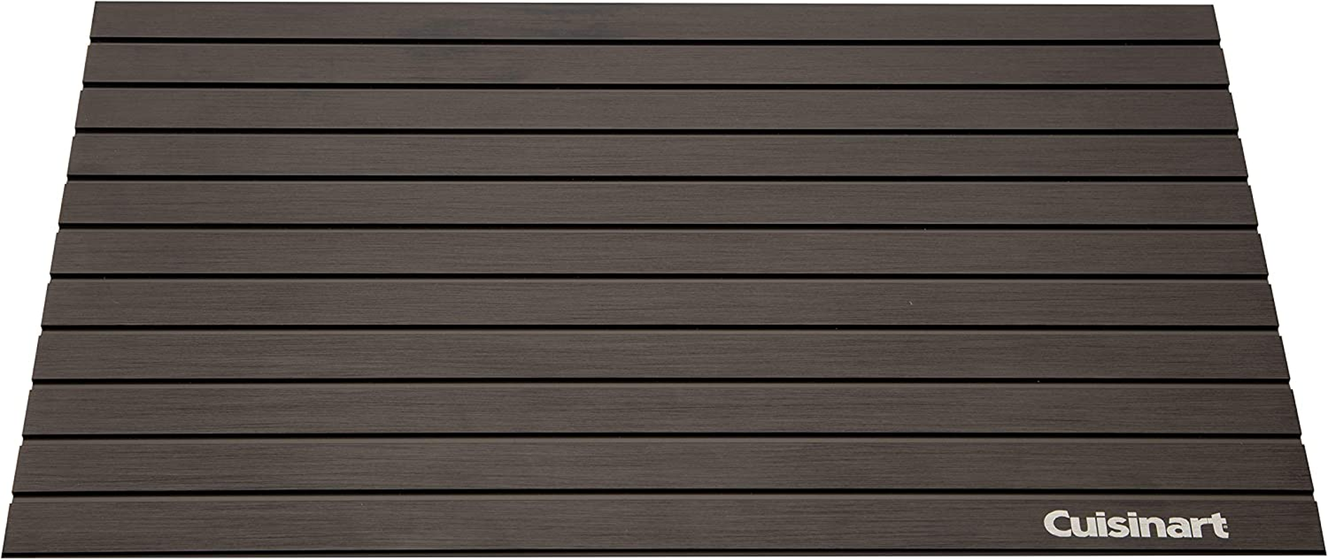 Cuisinart Grilling Prep & Serve Trays, 17X10.5 Inch BBQ Trays Safe for Food Handling, 2 Dishwasher Safe Nesting Trays Black & Red, Perfect Grilling Tray for Cooked & Raw Meat, Fits 6 Burgers