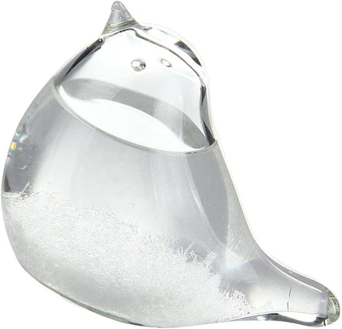 Desktop Weather Forecast Bottle,Storm Glass Weather Station Bird Forecaster - Desktop Weather Forecast Bottle Weather Predicting Globe Storm Glass Cloud