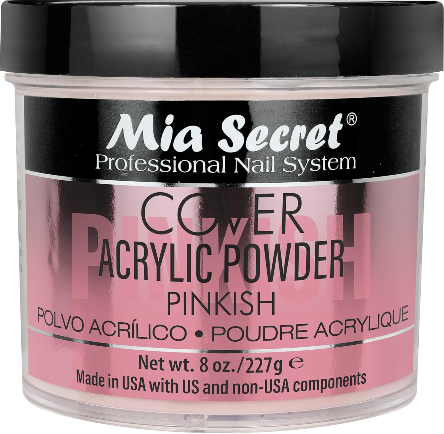 Mia Secret COVER PINKISH Acrylic Powder (1Oz) image number 5