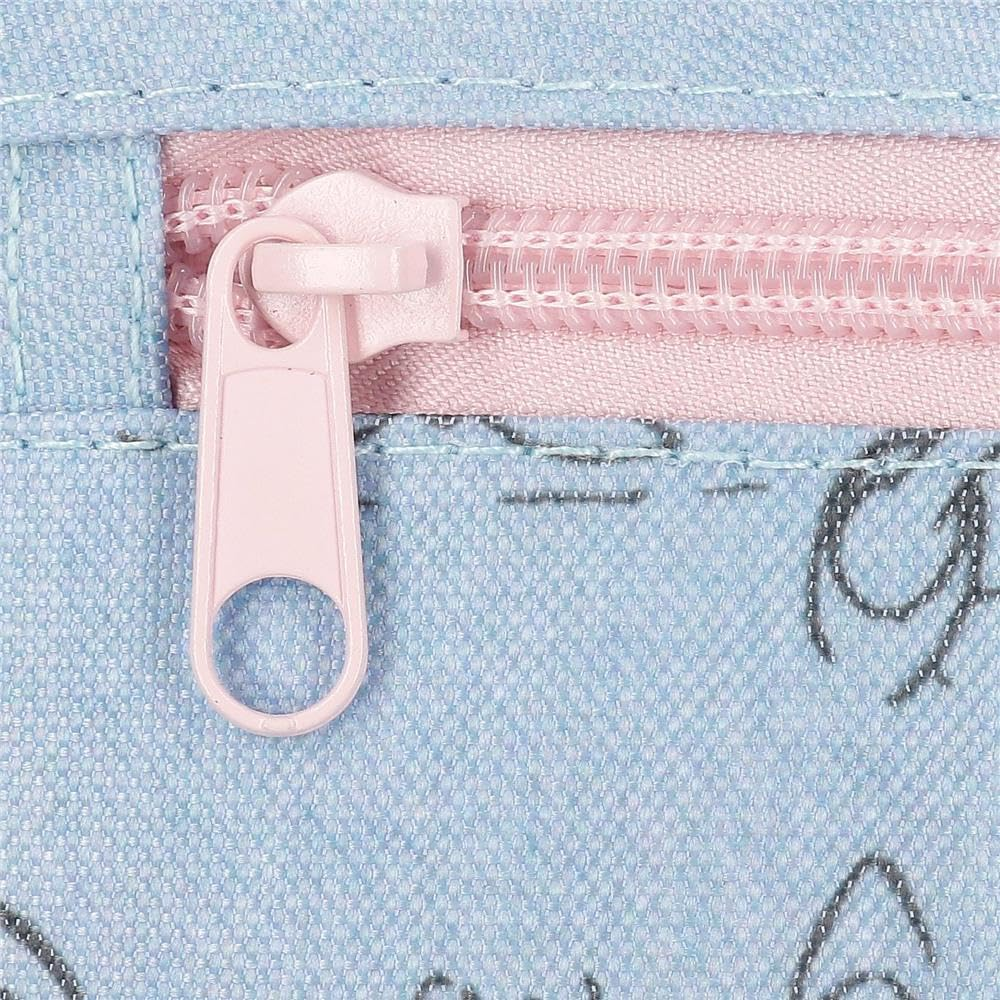 Disney Joumma Bags Minnie American Darling Kinderrucksack, Blau Und Rosa, Aus Polyester, Verstellbare Schultergurte F&uuml;r Bequemes Tragen, Mehrere F&auml;cher, Mit Rosa Pompon-Schl&uuml;sselanh&auml;nger image number 4