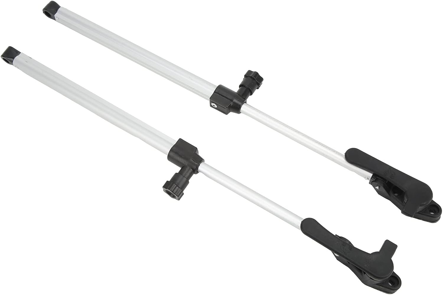 435Mm Aluminium Alloy RV Window Support Rods (Pair), Automatic Bounce-Open Struts for Caravans, Motorhomes & Trailers, Heavy Duty 17.1" Lift Rods with Locking Mechanism image number 1