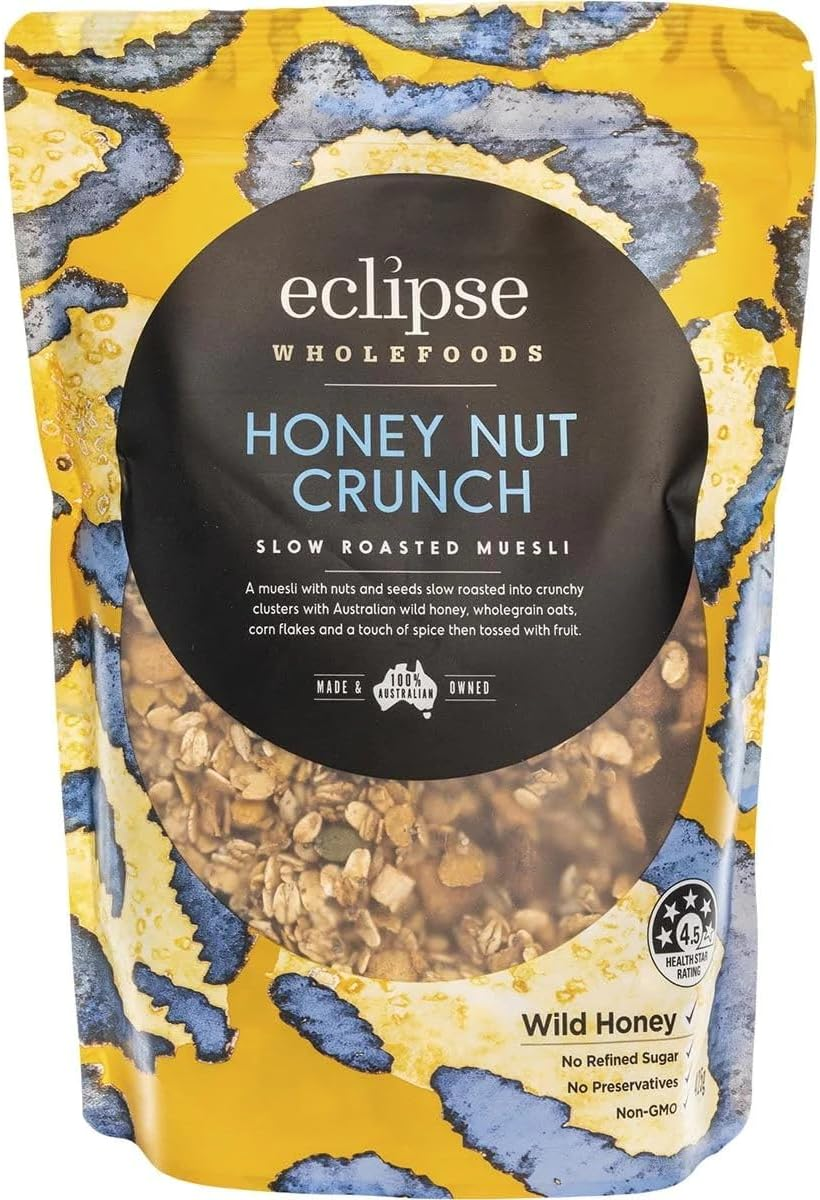 Eclipse Wholefoods Muesli - Honey Nut Crunch 425G - Granola, Non-Gmo, Light Spiced Cinnamon image number 1