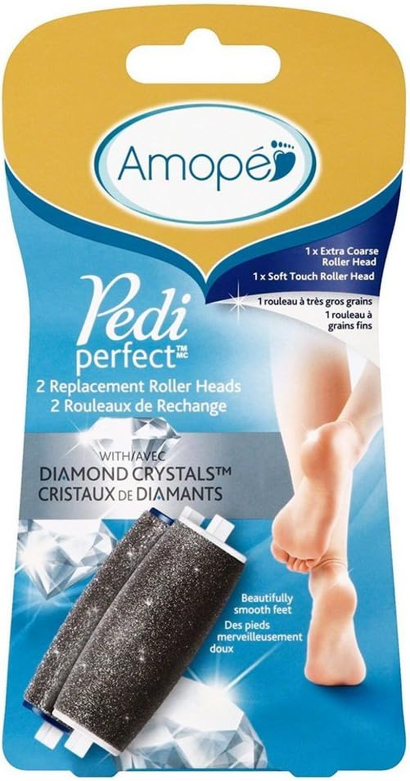 Amope Amope Pedi Perfect - Electronic Foot File Mix Refills, 2 Ct, 6 Count image number 2