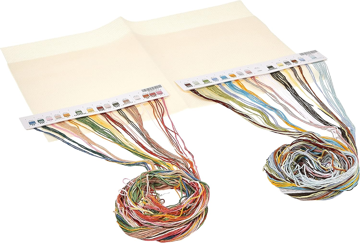 Dimensions 'Peaceful Lake House' Counted Cross Stitch Kit, Ivory Aida, 14" X 11", 14 Count image number 4