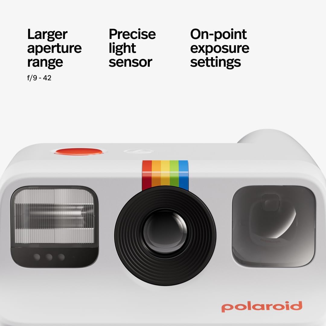 Polaroid Go Generation 2 - Mini Instant Camera + Film Bundle (16 Photos Included) - White (6282) - White image number 4