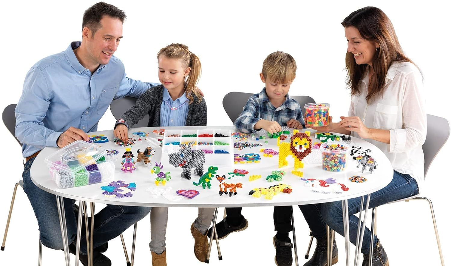 Hama-Perlen 3160 Gift Pack, Multi-Colour image number 1