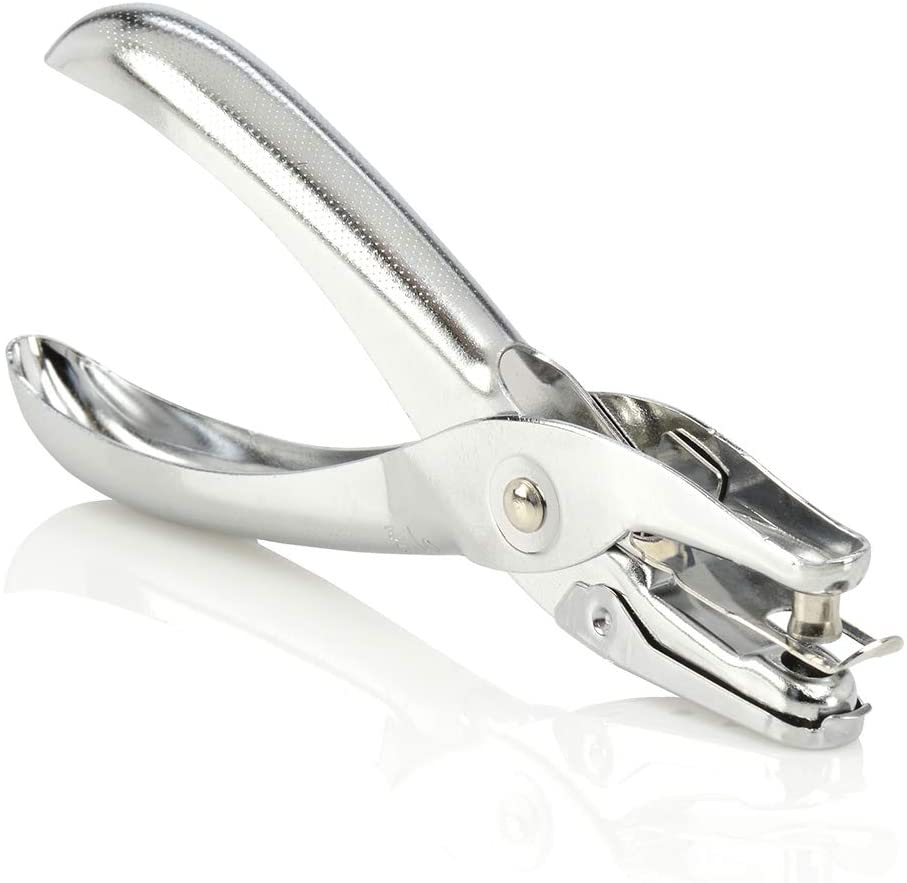 Swingline 1 Hole Punch, Single Hole Puncher, 5 Sheet Capacity, Classic Office Paper Punch for Craft Paper, DIY Crafts, Perfect for Home Office School Supplies, Chrome (74005) image number 2