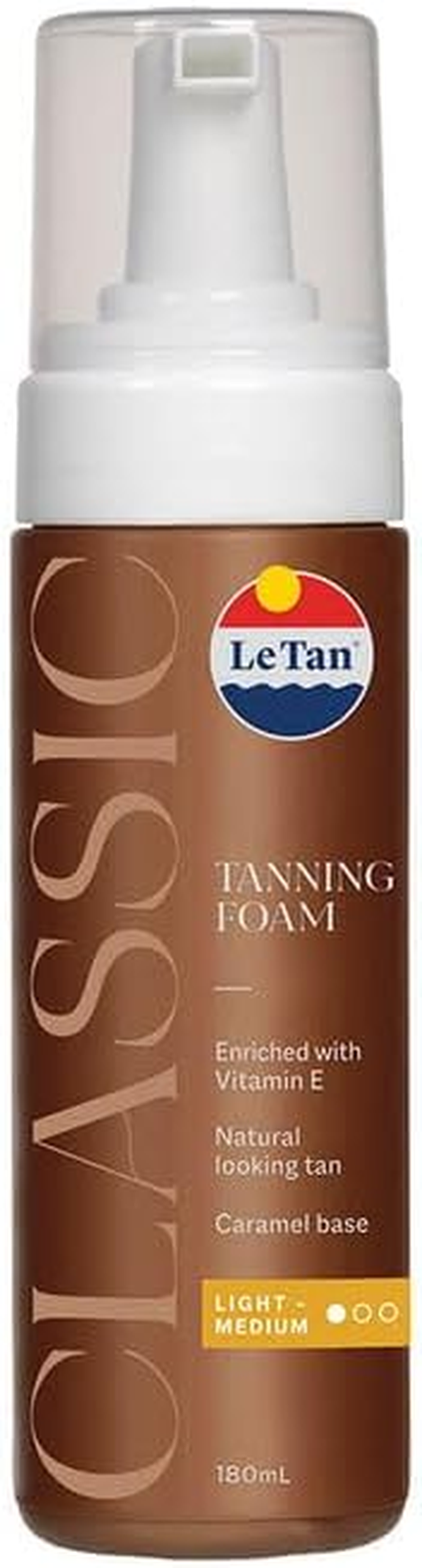 Le Tan Classic Foam Light Medium 180Ml image number 1