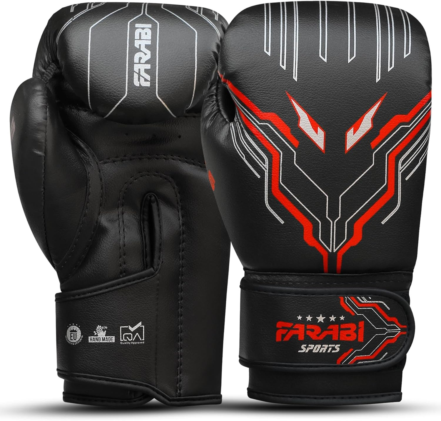 Farabi Sports Kids Boxing Gloves Boys and Girls Kickboxing Gloves 6-Oz Youth, Junior Boxing Gloves for MMA, Muay Thai, Boxing Pad, Punching Bag and Training for Age 5-10 Years image number 5