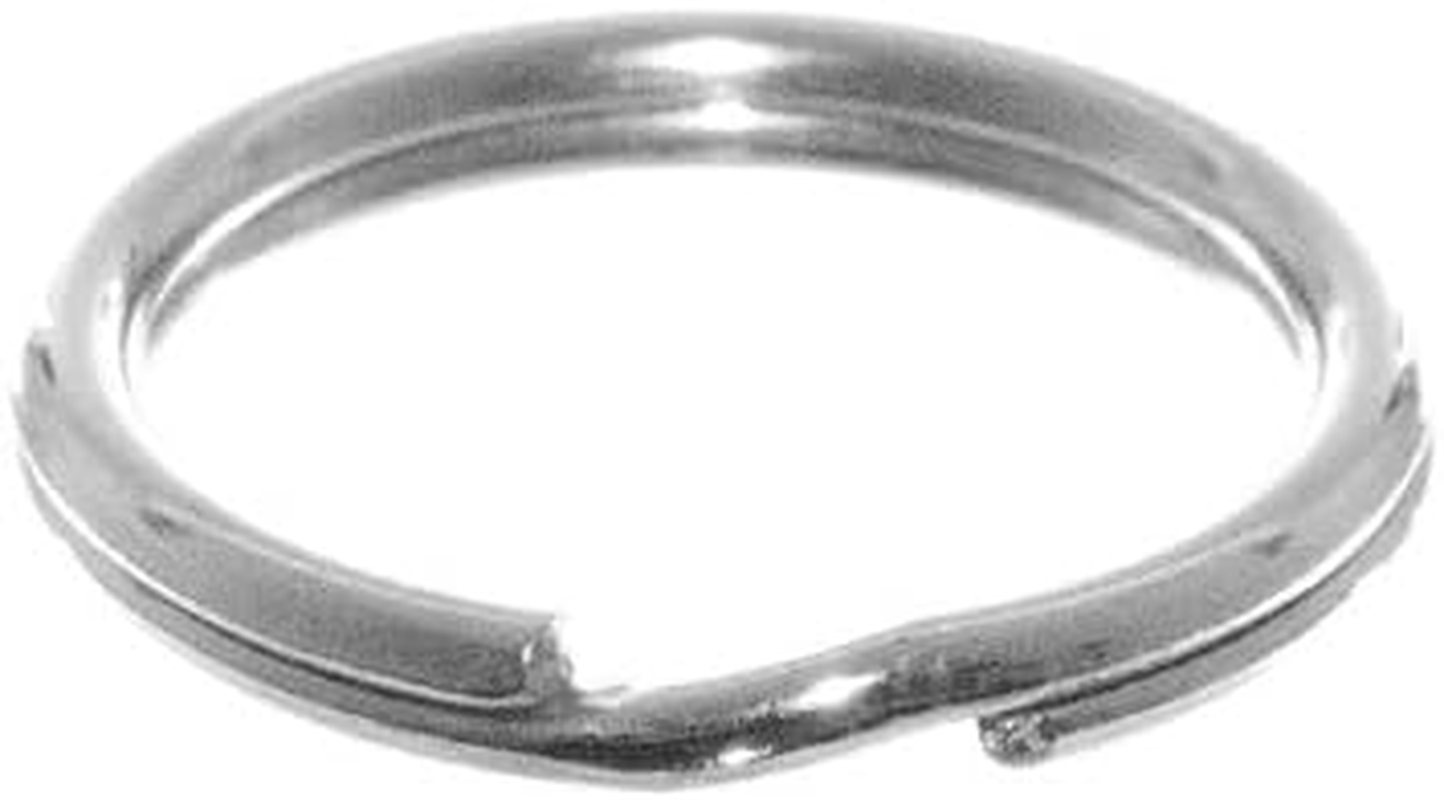 Craft County Split Key Rings &ndash; Jewelry Making and Craft Projects (1 1/2 Inch, 10 Pack) image number 2