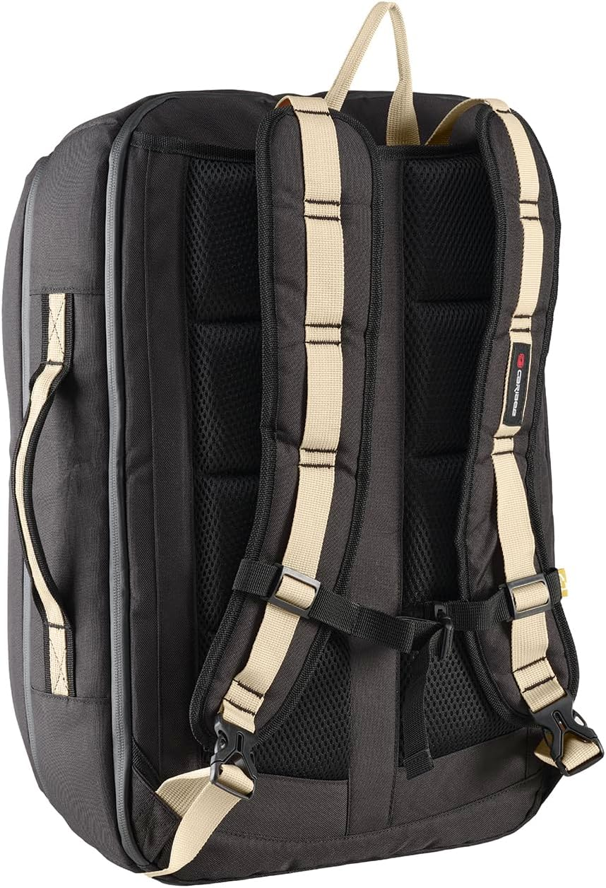 Caribee Atlas RPET Carry-On Backpack, 38 Litre Capacity, Black image number 6