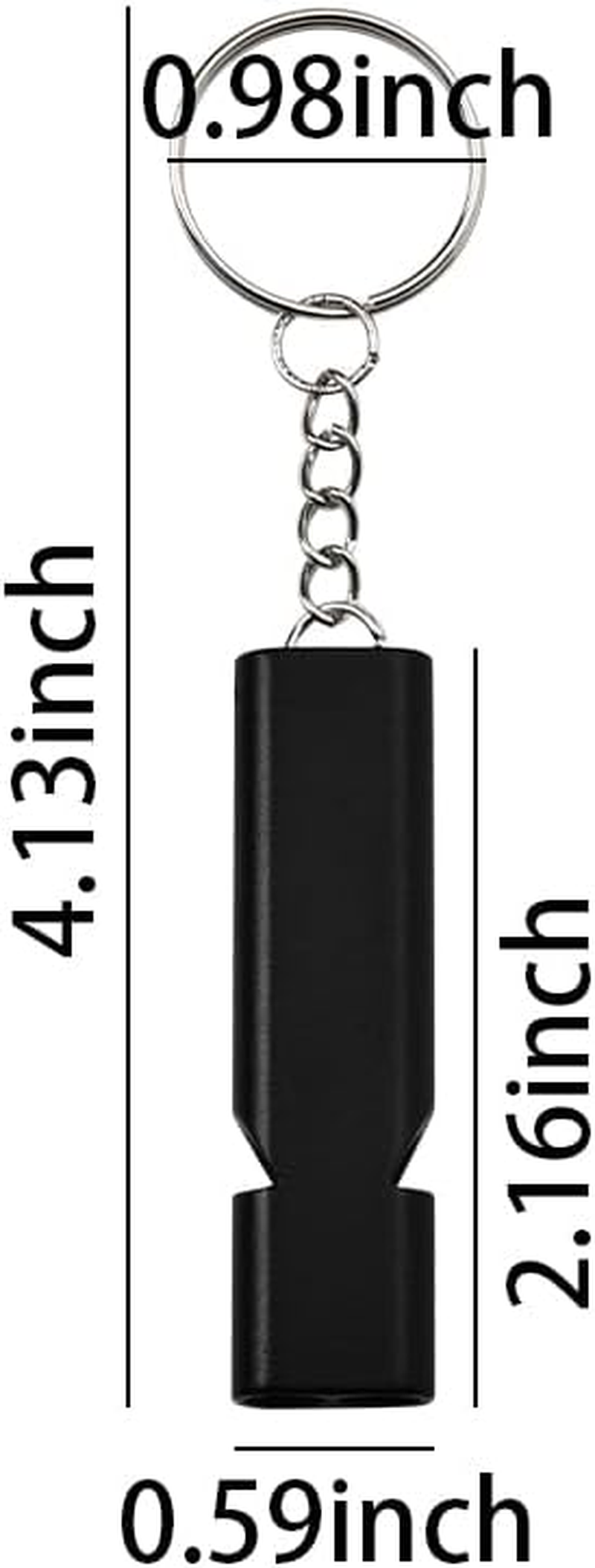 Small Cat Dog Training Whistle Outdoor Survival Whistle Equipment Set 4 Pack Police Referee Whistle Keychain Sports Teacher Coach Whistles for Adults Camp Counselor Whistle Keychain image number 1