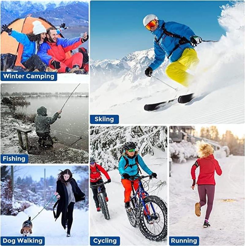 Balaclava Windproof Winter Face Mask Warm Fleece Ski Mask for Men and Women Cold Weather Motorcycle Bike Cycling Neck Warmer image number 4