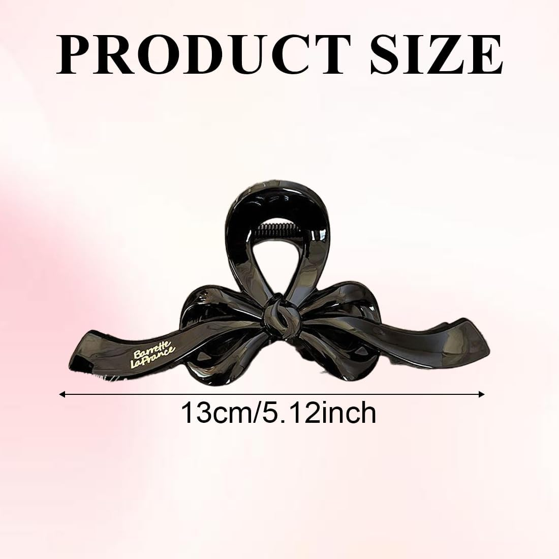 JYNVO Bow Sticker Hair Clip Multicoloured