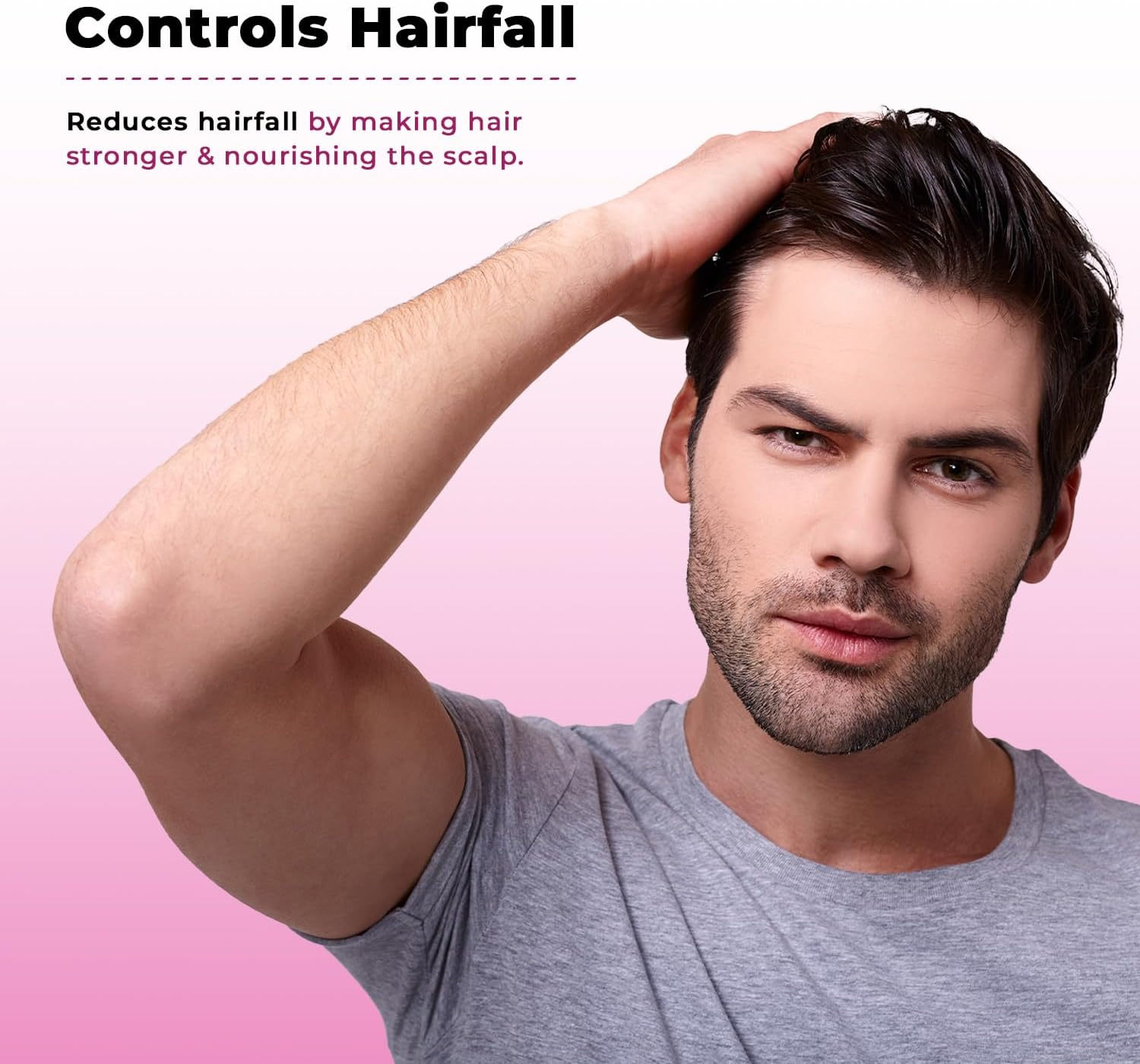 Organic Forest 100% Chemical Free Red Onion Hair Oil for Hair Loss | Black Seed Oil or Kalonji Hair Oil for Hair Fall Control | Plant Based Ingredients Helps in Better Absorption | 100% Vegan | 100 ML image number 4