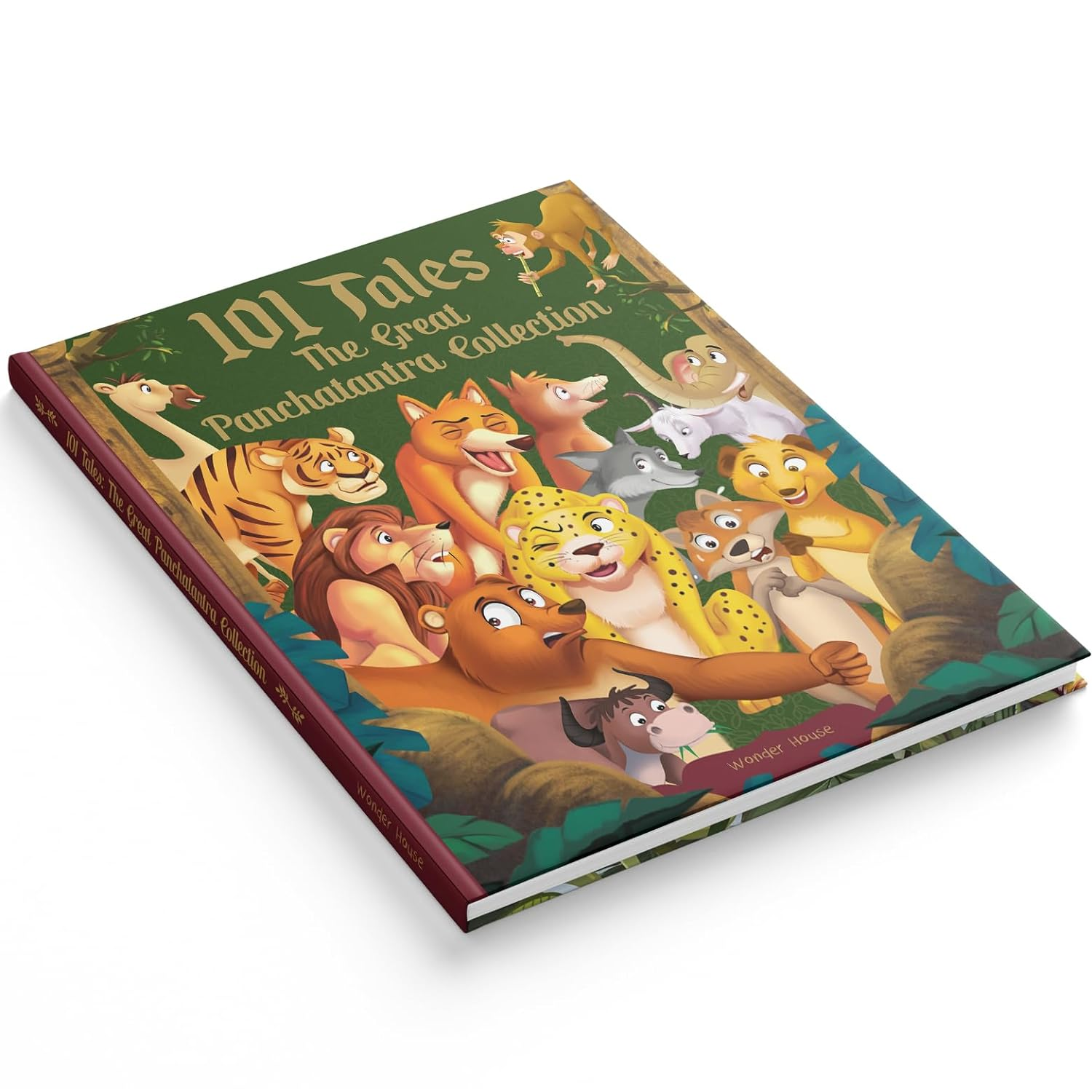 101 Tales the Great Panchatantra Collection - Collection of Witty Moral Stories for Kids for Personality Development (Hardback) image number 2