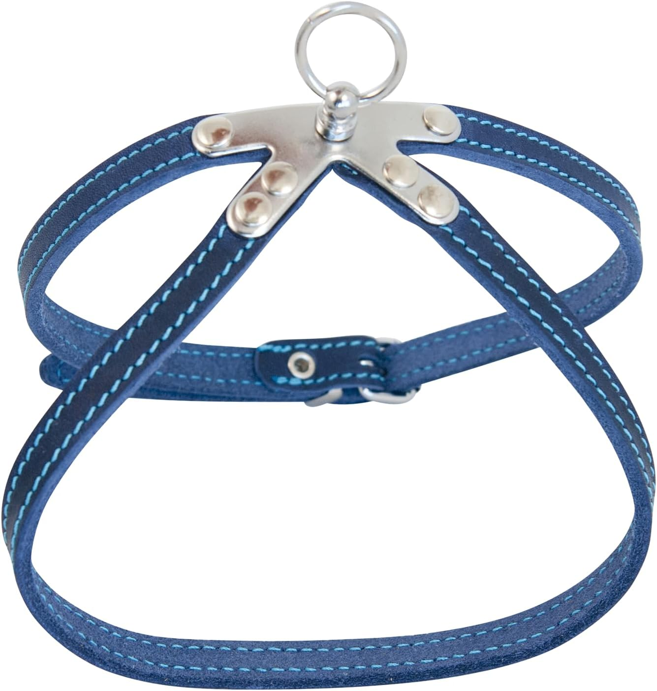 Jack and Vanilla, Oiled Leather Cat Harness with Red Leash, Custom Fit, Elegant Design, Optimal Comfort, Maximum Safety, Size 10 Mm, Red Colour, Pattern image number 5