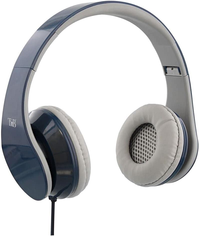 T'Nb Stream Wired Headphones Blue image number 1