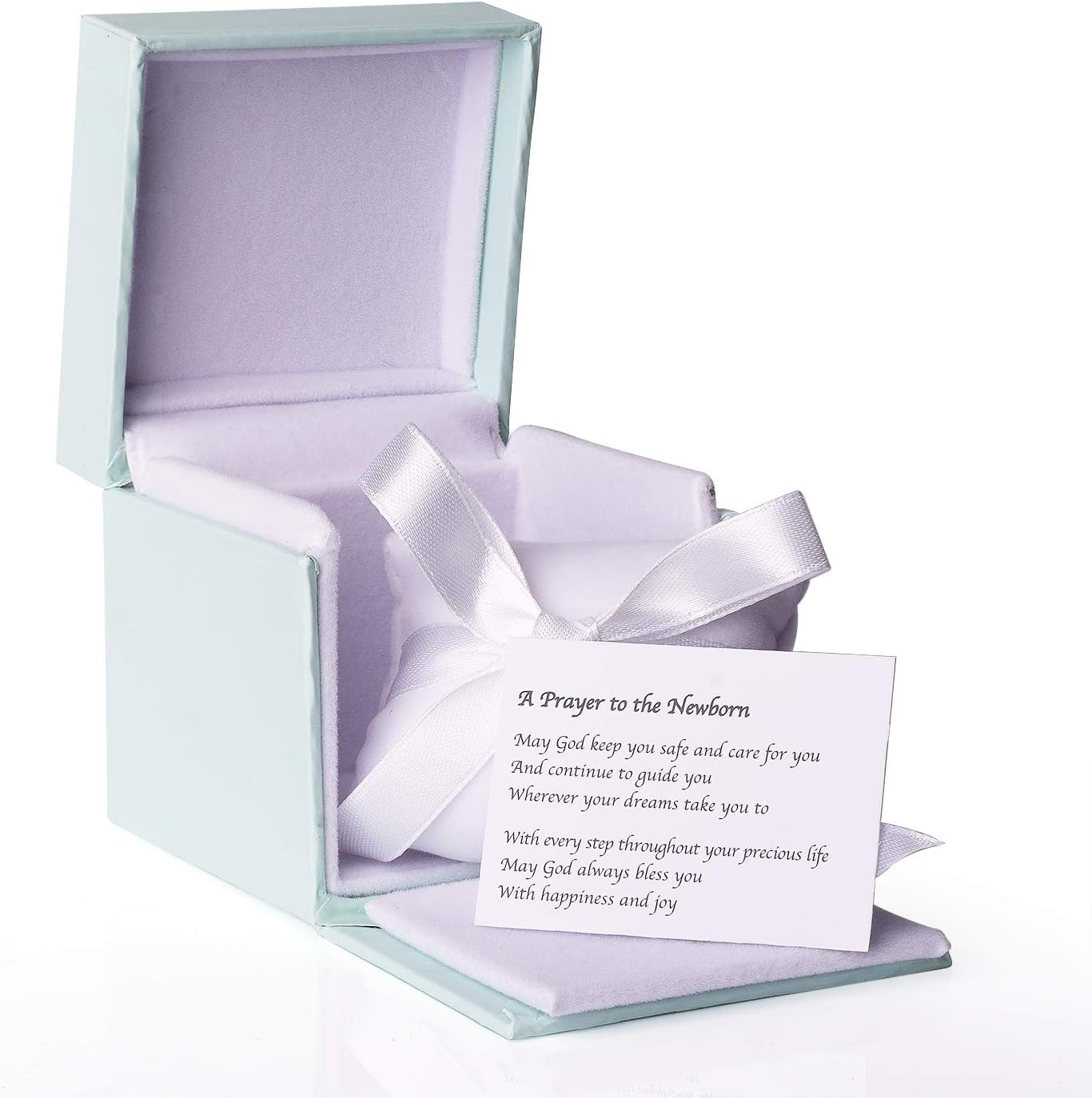 DV Dolce Valentina Guardian Angel Silver Bangle with "Always Watching over You" Message - Infant Baptism Keepsake (Ages 1-3), Metal image number 2