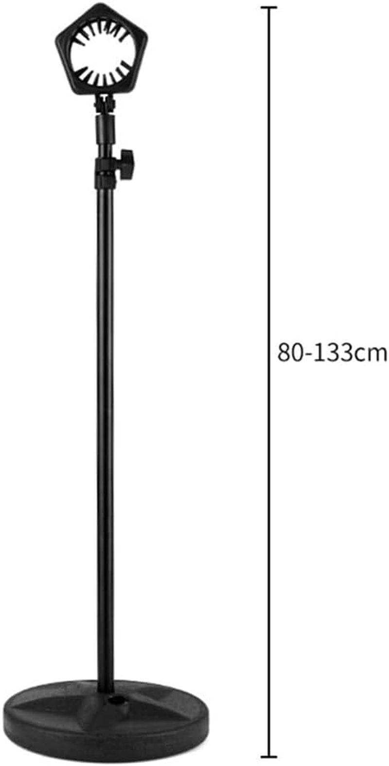 Hair Dryer Stand, 180 Degree Rotating Lazy Hair Dryer Stand, Lazy Stand Floor Hair Dryer Stand, Adjustable Height Hair Dryer Holder, Hands Free Hair Dryer Stand Holder Free Your Hands image number 5