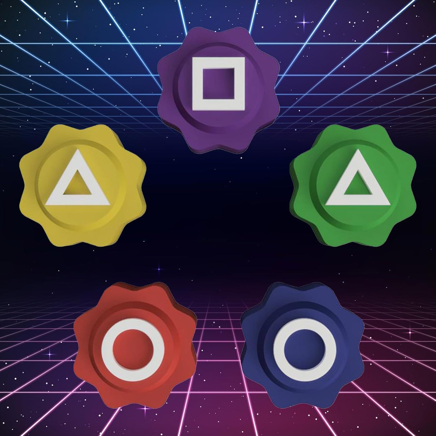 2Pcs Korean Traditional Play Game, Korean Folk Game Set, Gonggi Jack Stone Pebbles Set, Traditional Stone Game, Hand Eye Coordination Training Toy, Stone Catching Game Toy (With Base) image number 3