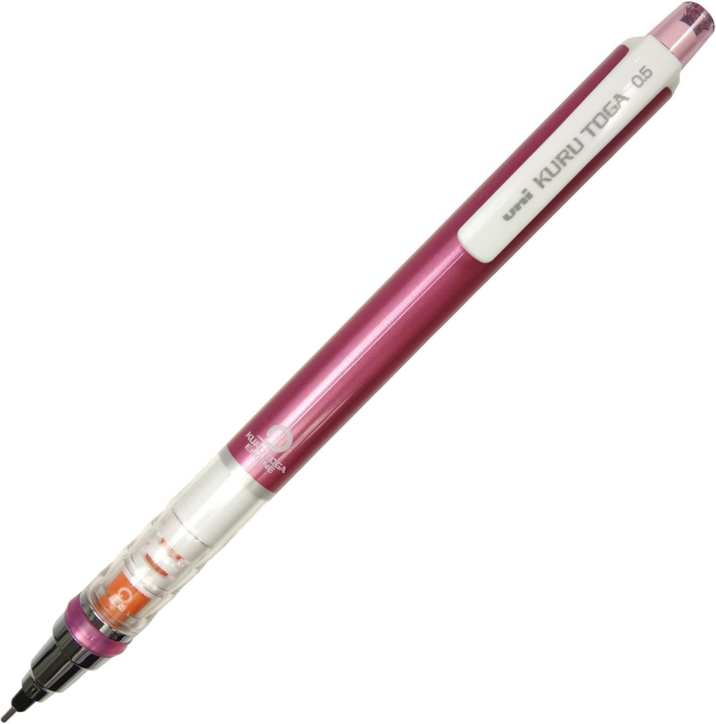 Mitsubishi Pencil Mechanical Pencil Kurutoga 0.5 Automatic Lead Rotation Mechanism, Navy M54501P.9 - Pink