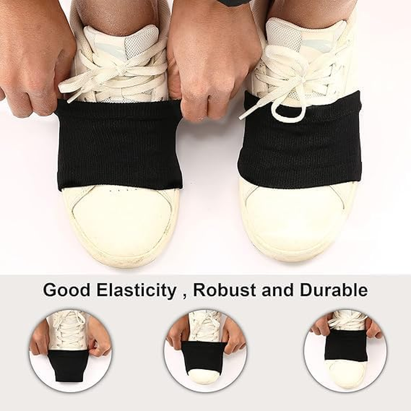 2 Pairs Dance Socks for Shoe | Shoe Socks | Dance Socks over Sneakers | Dance Socks for Dancers Women | Dance Shoe Cover image number 3