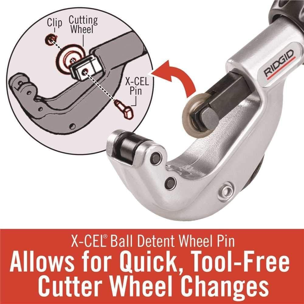 RIGID 31622 Model 150 Constant Swing Tubing Cutter, 1/8-Inch to 1-1/8-Inch Tube Cutter image number 2