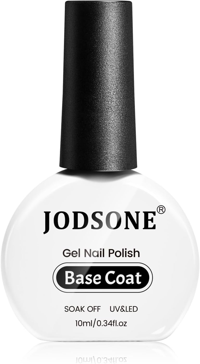 JODSONE 10ML Top Coat Gel Polish High Gloss Shine Finish Long Lasting Gel Nail Polish Professional Manicure Home DIY No Wipe