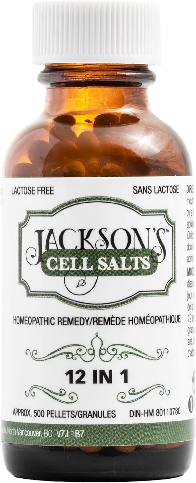 Jackson'S 12-In-1 Cell Salt - Certified Vegan, Lactose-Free All 12 Cell Salt Combination (500 Pellets) image number 6