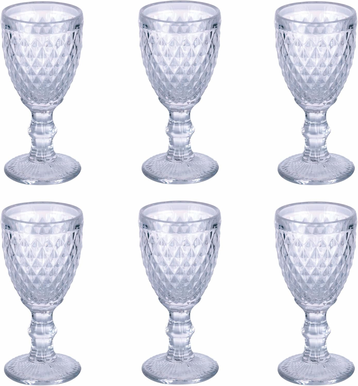 Villa D'Este Home Tivoli 1996 Set of 6 Liqueur Glasses 50 Ml Clear Glass Madame