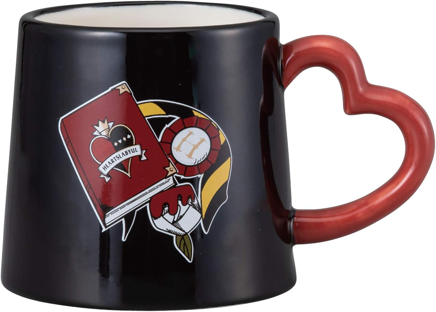 Disney SAN3426-1 Twisted Wonderland Hearts Labul Dorm Handle, Mug, Large, 10.1 Fl Oz (300 Ml) image number 4