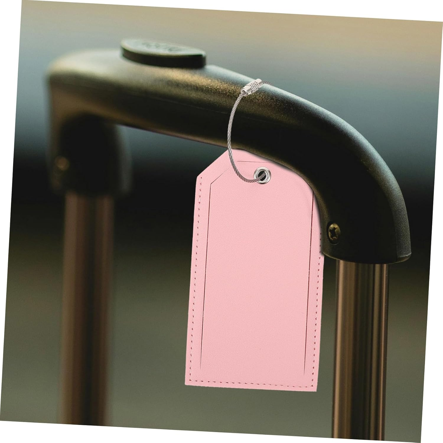 COLLBATH 2Pcs Cute Luggage Tags Holder Travel Suitcase Tags Baggage for Easy Identification image number 1