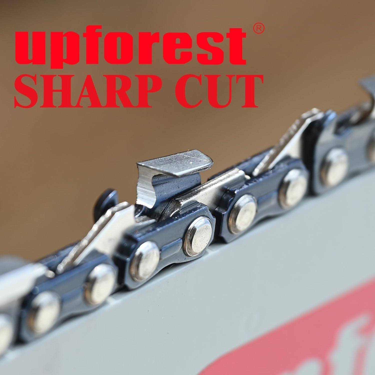 4 Inch Chainsaw Chain 1/4" Pitch-.043" Gauge 28 Drive Links (40MTPX28) image number 5