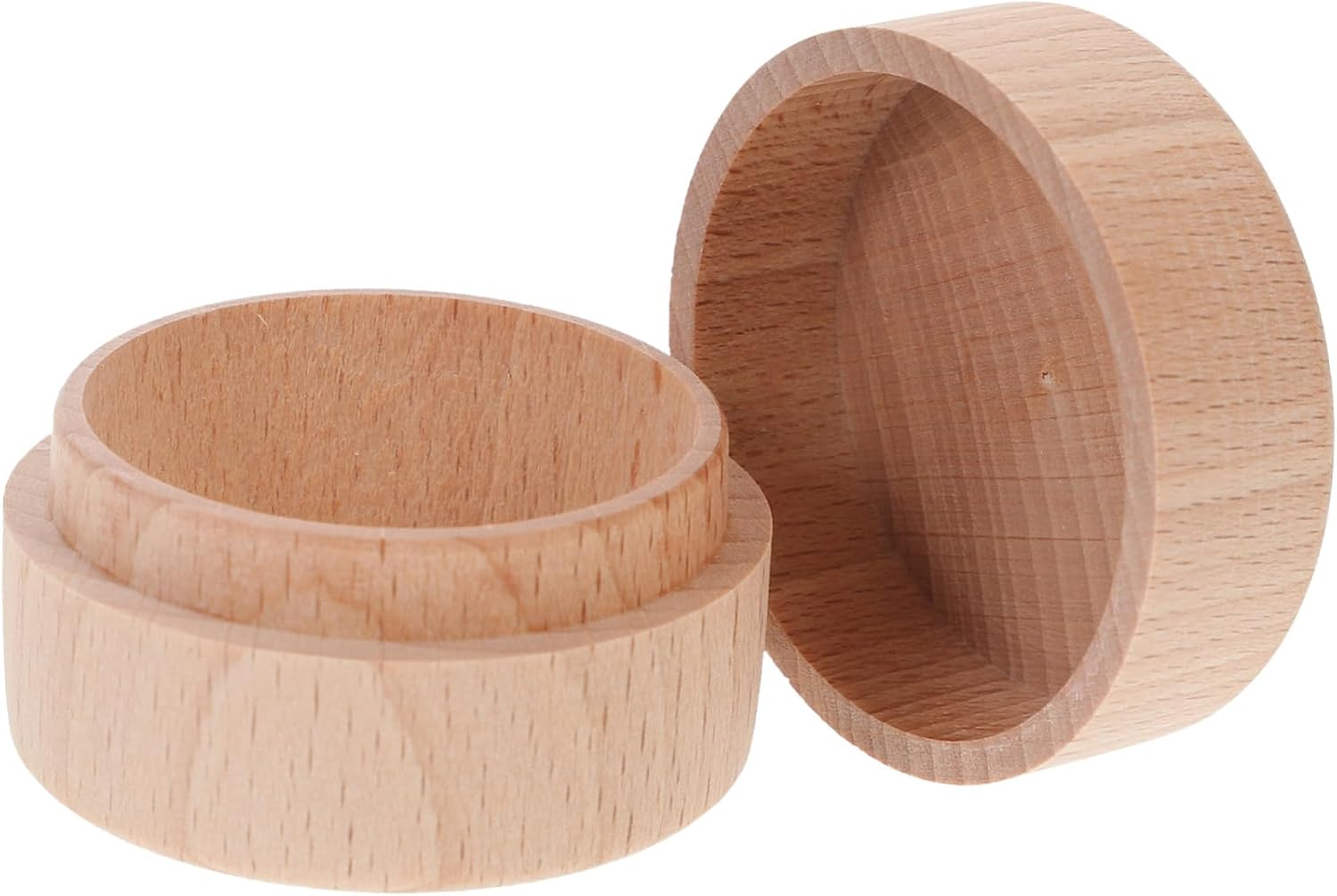 Ciieeo Wooden Deciduous Tooth Box First Lost Teeth Holder Keepsake Collection Organizer for Boys and Girls Boys Girls image number 2