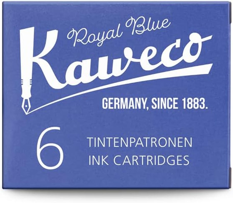 Kaweco Compact Fountain Pen Ink Cartridges, Blue, (KW-10000256) image number 2