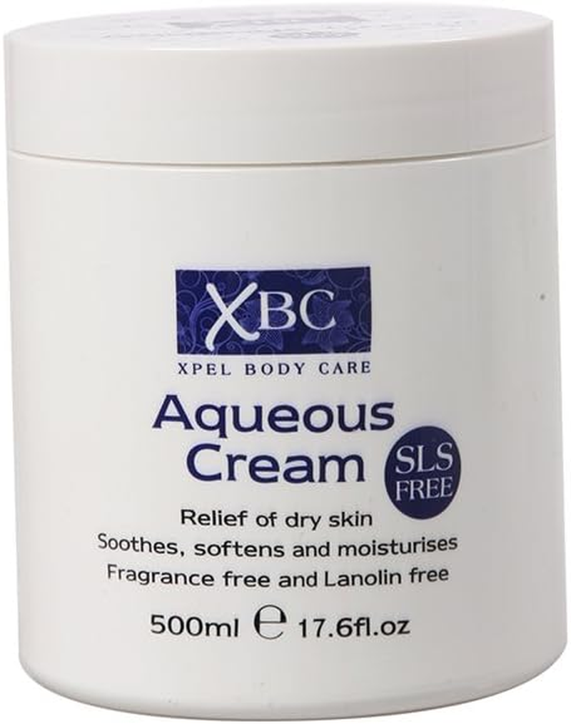 XBC Aqueous Cream Body SLS Free Body Lotion, 500 Ml (Pack of 1)