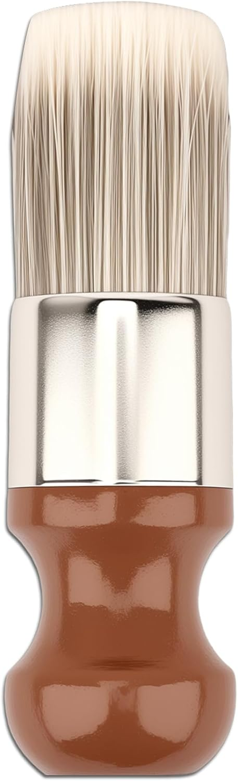 Salve Brush for Furniture, Wood & Leather Cleaning Brush with Comfortable Handle Soft Nylon Bristles Wax Brushing Tool image number 2