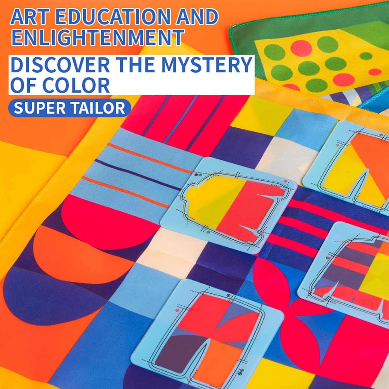 ZUNIPLEX Tailor Master Matching Game,Colour Matching Tabletop Game,Shape Sorter Toys,Thinking and Concentration Training Toy for 3 4 5 6 Year Olds image number 6