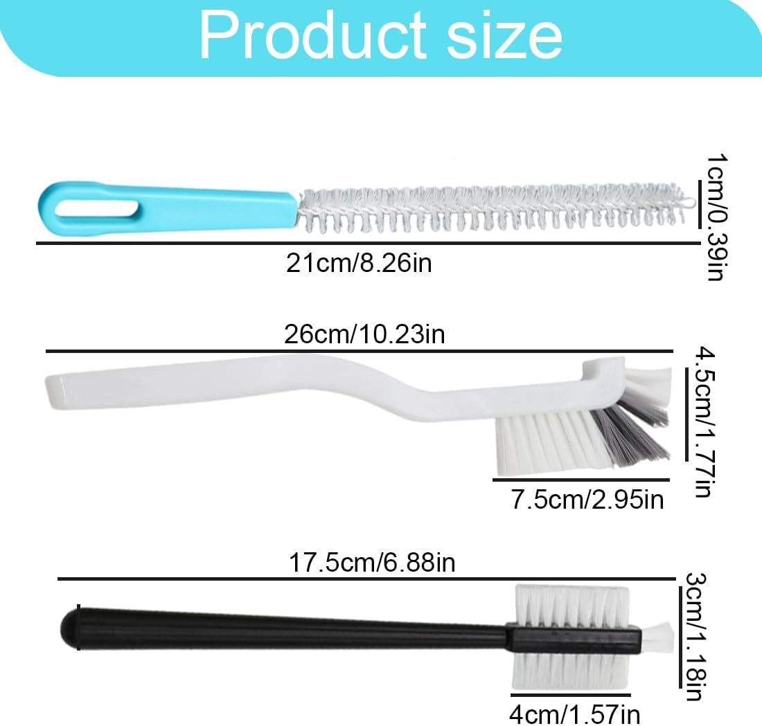 3-Piece Set Cleaning Brush for TM31 TM5 TM6 TM21 Mixing Pot Brush Knife Brush Cup Brush Accessory Tool for Mixing Pot Mixing Pot Fair image number 3