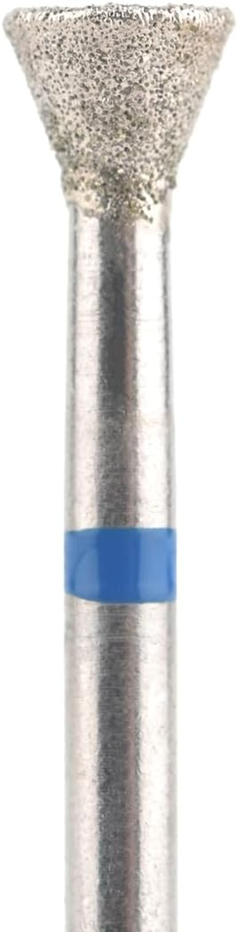 KADS Carbide Diamond Sanding Bit for Nail Prep Shaping, Upgrade Nail Drill Tips for Manicure Salon Cuticle Remove (10Pcs Inverted Cone Shape) image number 3