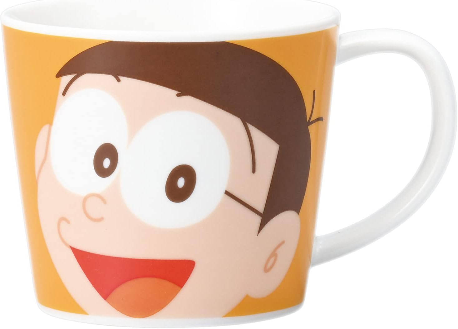 Kaneshotouki 070120 Doraemon Mug, New Face Mug, Size M, Approx. 9.5 Fl Oz (280 Ml), Made in Japan image number 1