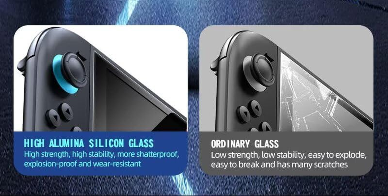 LEZOOY 2 Pieces 2025 Latest Switch2 Screen Protector Tempered Glass Protective Film with Dustproof Case Suitable for Latest Nintendo Switch2 Scratch-Resistant HD Transparent image number 1