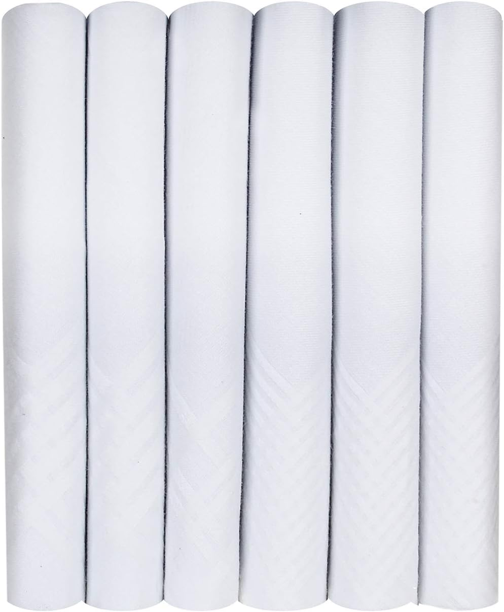 Caruso Italy 100% Cotton Men'S Italia Handkerchief | Luxurious, Soft, and Ultra-Absorbent Handkerchief for Men | 50Cm X 50Cm image number 3