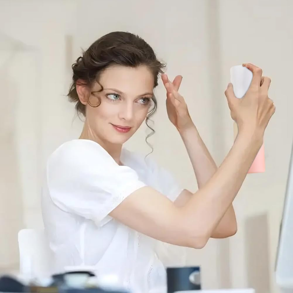 Homiliky Ultra Fine Mist Spray Bottle (200Ml) &ndash; Continuous Water Mister for Hair Styling, Plants, Cleaning & Salons | Gradient Pink (Frosted)