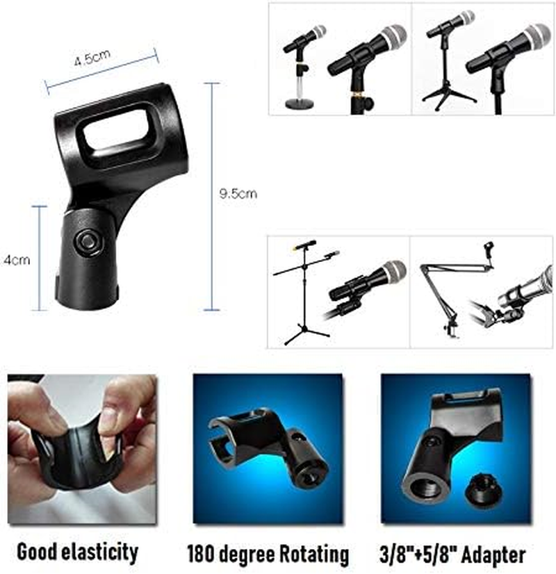 Podium Desk Mic Stand for Podcast, Meetings, Lectures,Tv,Radio,Blue Yeti Snowball Microphone image number 3