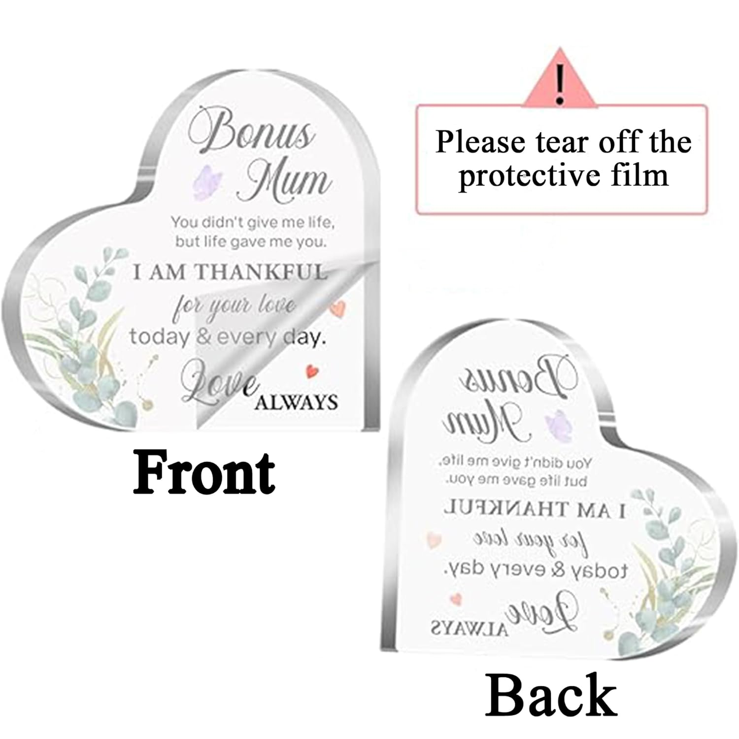 Acrylic Plaque Sign for Woman Man Christian Gifts Bible Verses Quotes Home Decor Inspirational Birthday Bestie Son Daughter Graduation Christmas Religious Keepsakes with God All Things Are Possible image number 1