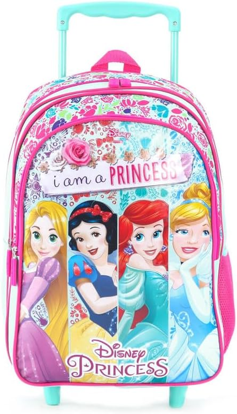 STRIDERS 16 Inches Princess School Trolley Bag Royal Elegance in Every Step for Little Royalty Age (6 Yr to 8 Yr), Multicolour, 16 Inches T, Modern image number 4