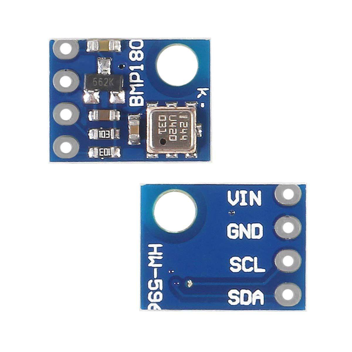 ACEIRMC 6Pcs GY-68 BMP180 Temperature Barometric Pressure Sensor Module for Arduino image number 3